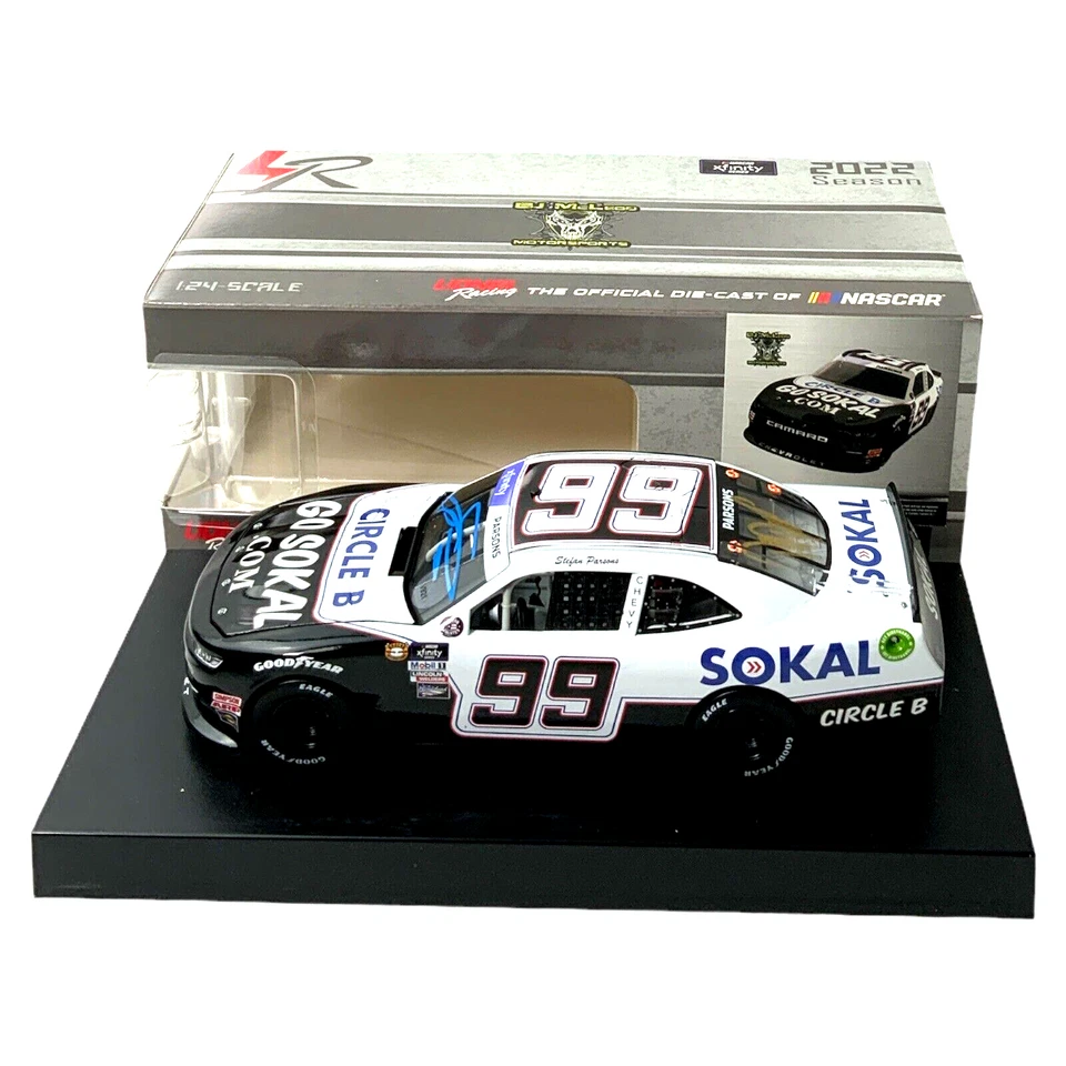 Camaro retro automático doble Stefan/Phil Parsons 2022 1/24 #99 “Sokal/Circle B” Foto 2 de 4