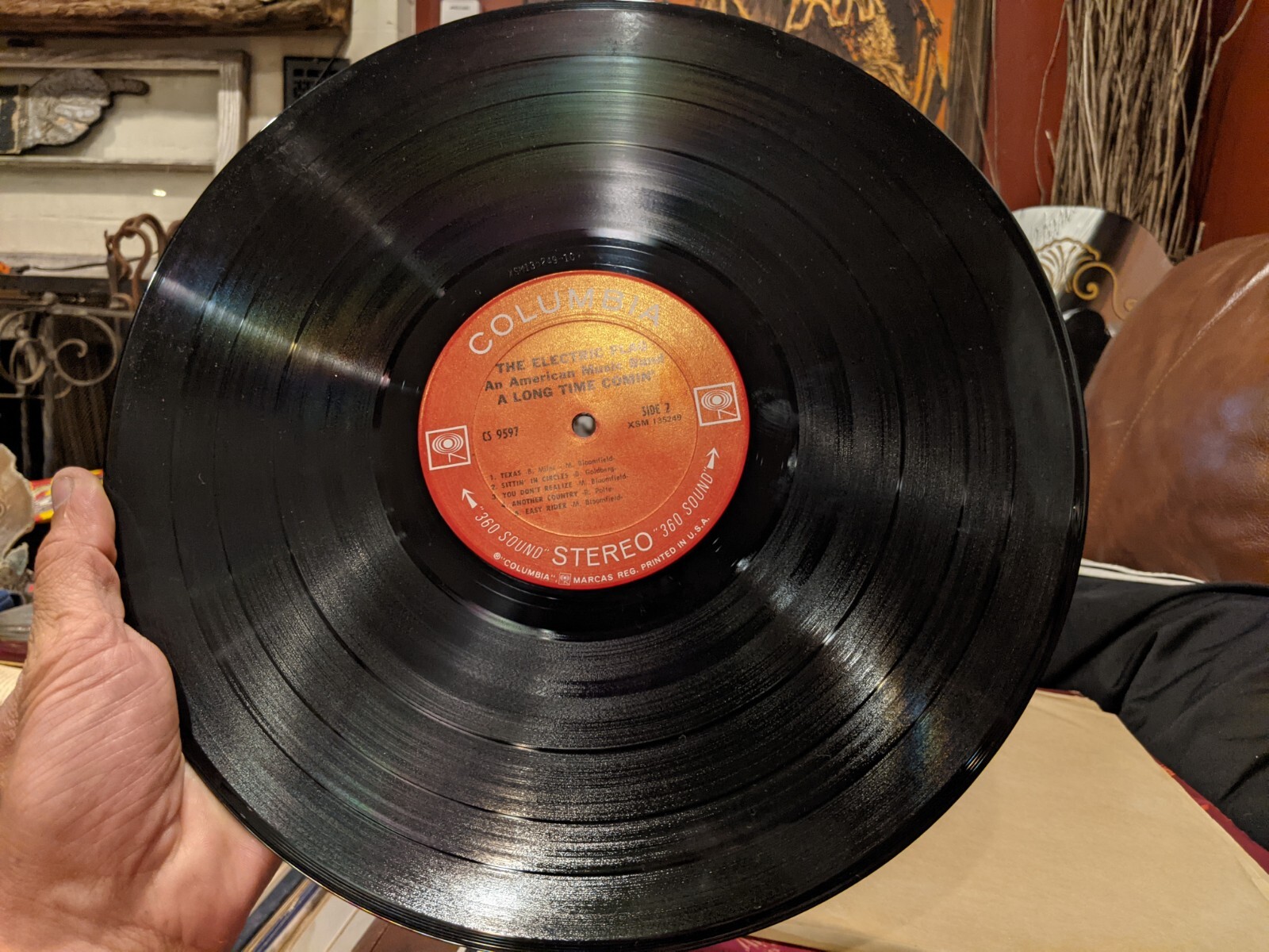 The Electric Flag A Long Time Comin' LP Columbia PC 9597 Record