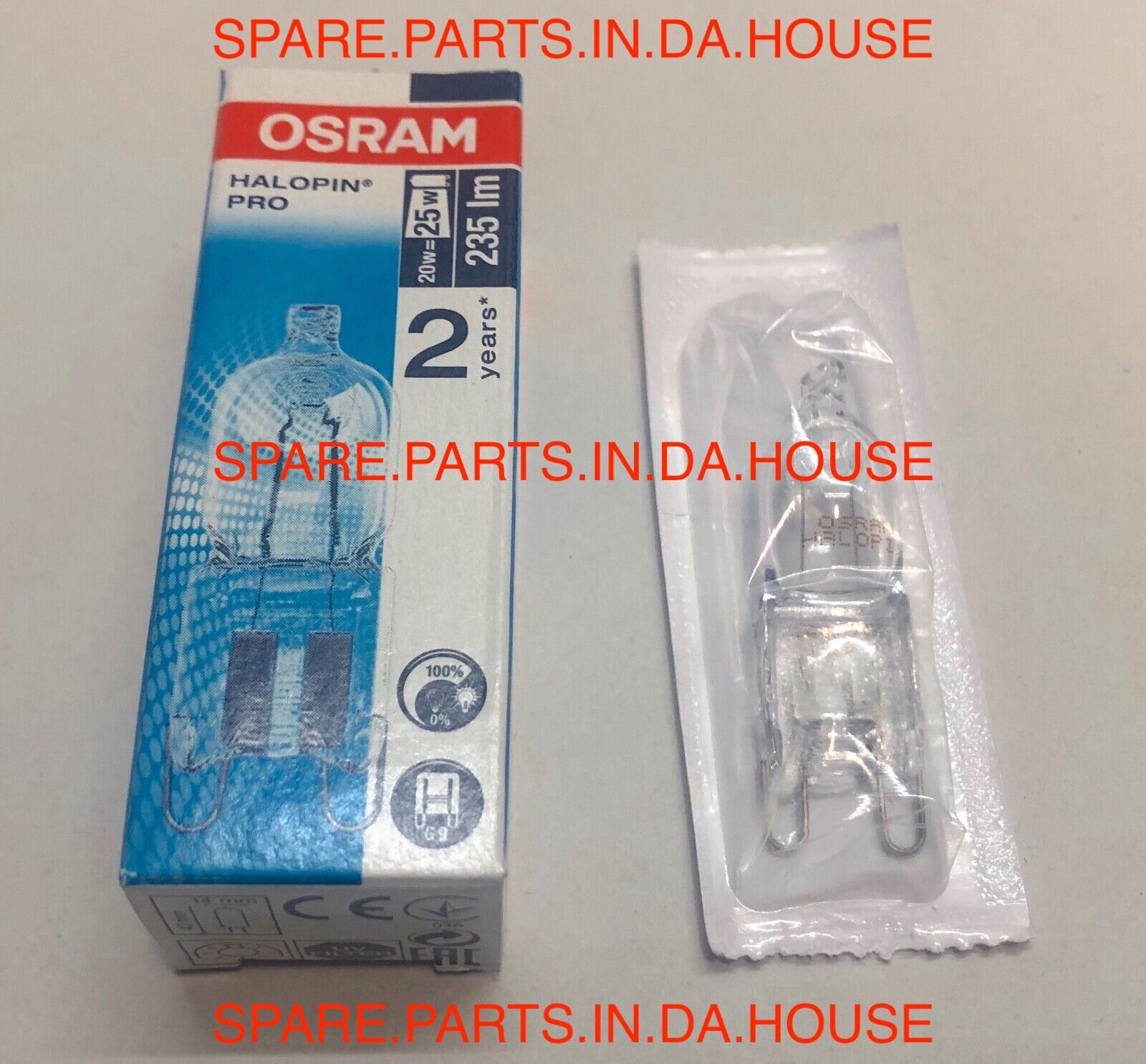 Bosch Microwave Oven Halogen Lamp Light Bulb Globe HMT35M653A/04