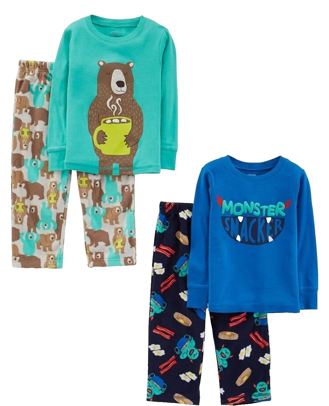 Ropa de Dormir Tamaño 5 Carter's Boy para niños
