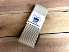 US Military DLA DSCP ADJUSTABLE Riggers Belt SAND SIZE 34 8415-01-526-5346 NEW