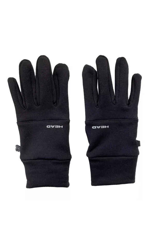 Head Men's Touchscreen Stretch Fleece Running Gloves Black size XL - Image 2 of 4