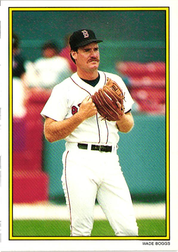 1989 Topps Mail-In Glossy All-Star Wade Boggs #5 Collector's Edition