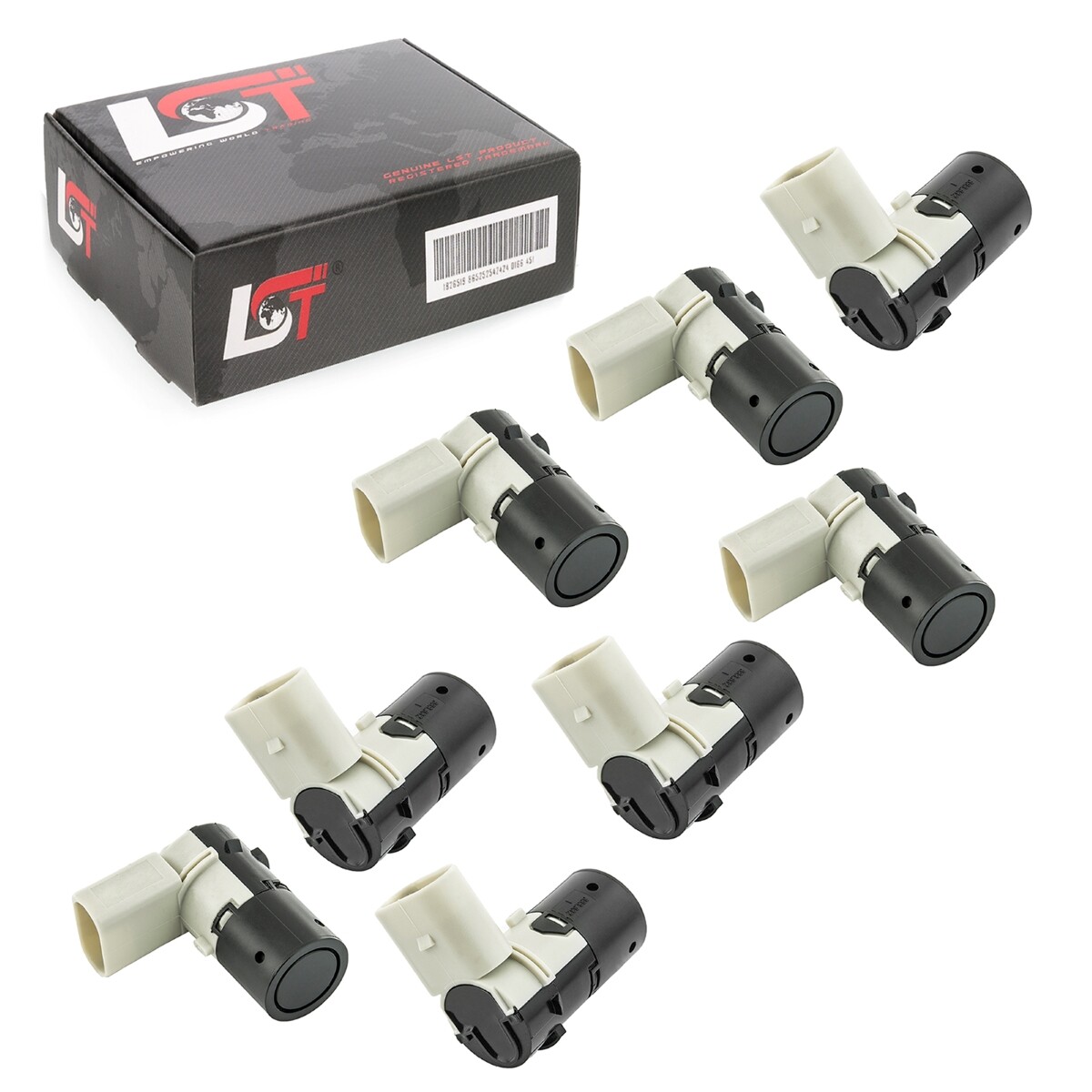 8x PDC Ultrasonic Sensor Parking Aid Front Rear for AUDI A8 D3