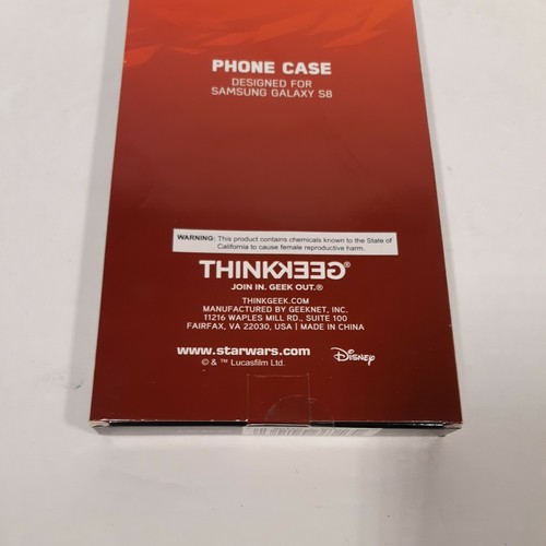 Star Wars the Force Awakens Phone Case Samsung Galaxy S8 Rey Disney Thinkgeek - Picture 4 of 5