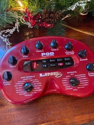 VINTAGE ORIGINAL LINE 6 POD GUITAR AMP MODELER GUITAR MUTI EFFECTS PROCESSOR 