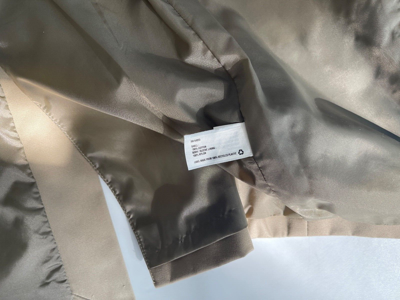 Gap Basic cotton jacket/blazer Khaki Size XS - image 14