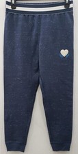 Athletic Works Girls Fleece Skinny Joggers, Blue Cove Size L/G 10-12 