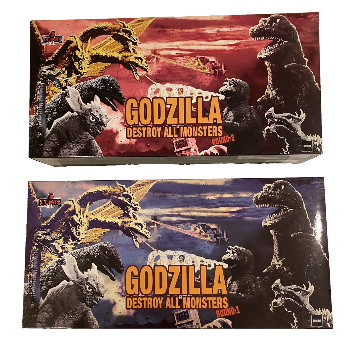 【今日の超目玉】 GODZILLA 3 DESTROY MISB MEZCO POINTS 5 SETS BOX MECHA 2/ & 1 ROUND MONSTERS ALL その他