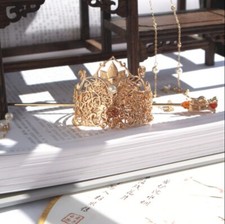 Hanfu Hair Crown For Couples Chinese Vintage Hair Accessories Headdress Cosplay