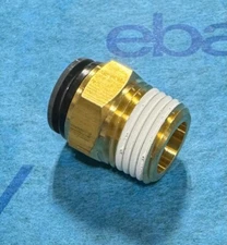 G38-1023-0808 Genuine Paccar Straight Fitting #8 Male NPT to #8 J2494 OEM - New