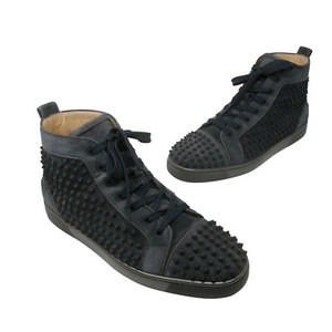louboutin black high top