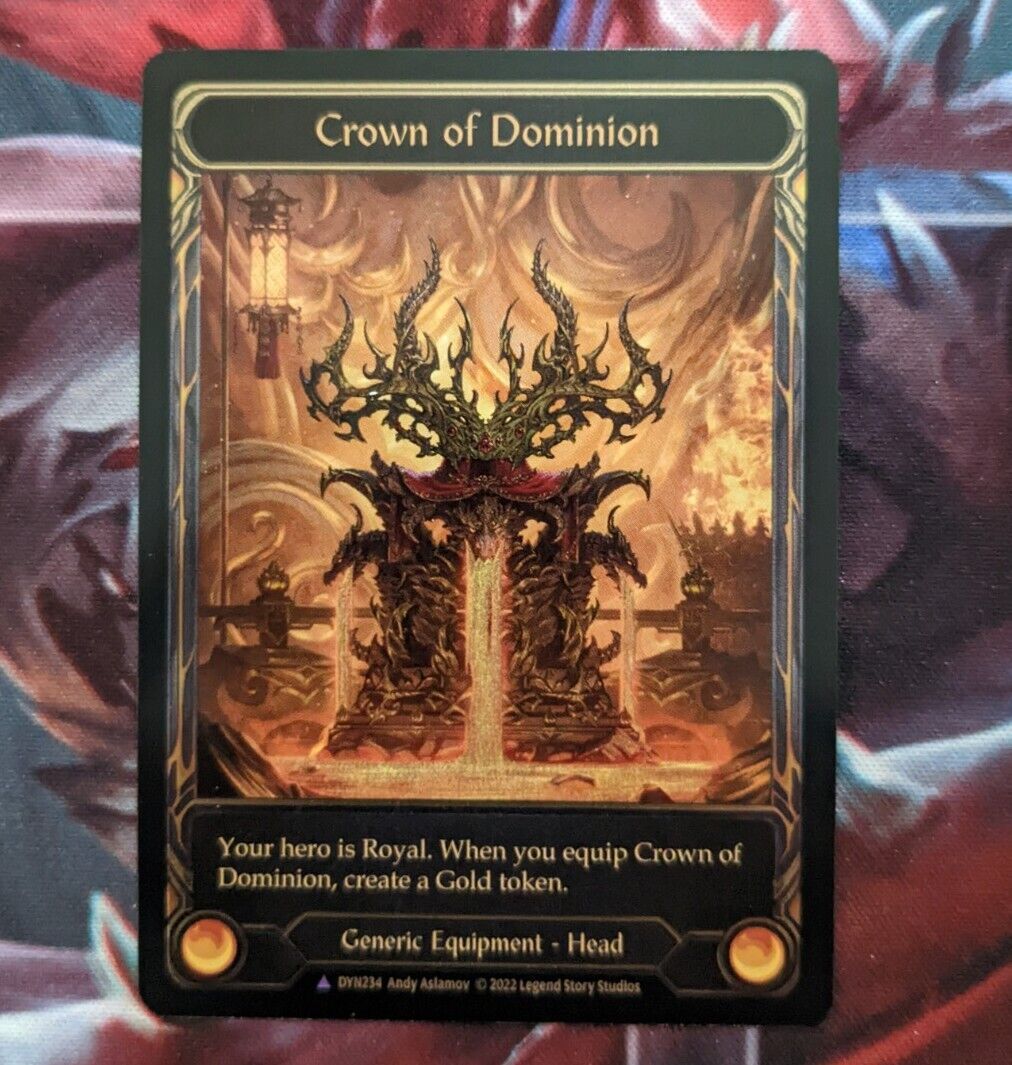 Marvel* Crown of Dominion | Marvel COLD FOIL | Dynasty Flesh and ...