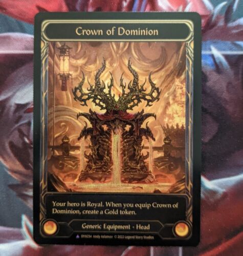 *Marvel* Crown of Dominion | Marvel COLD FOIL | Dynasty Flesh and Blood FAB  TCG | eBay