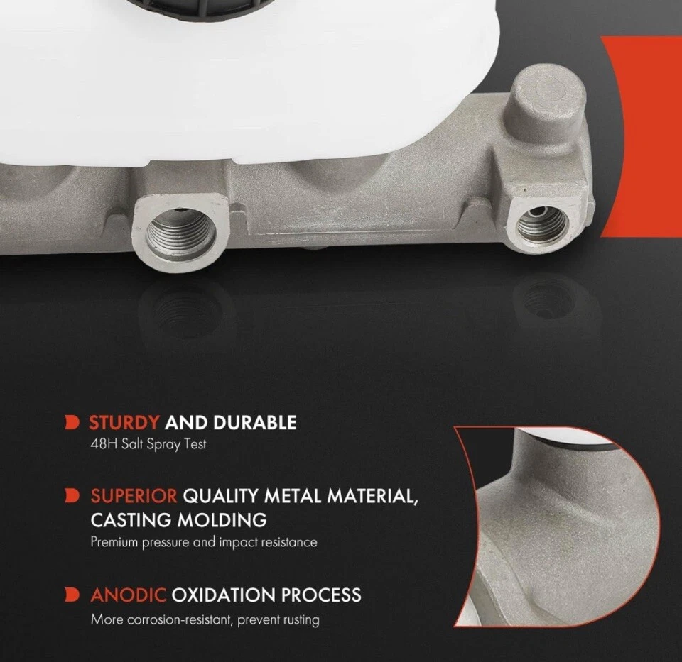 Cilindro mestre de freio para 1993-2003 Ford F150- e Lincoln Expedition F-350, F250 - Imagem 2 de 4