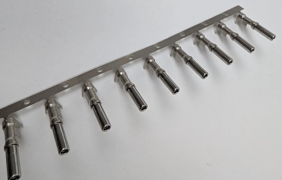 2000 TE Connectivity DEUTSCH 1062-12-0222 12-10AWG Crimp Socket Pins NEW - Image 2 of 4