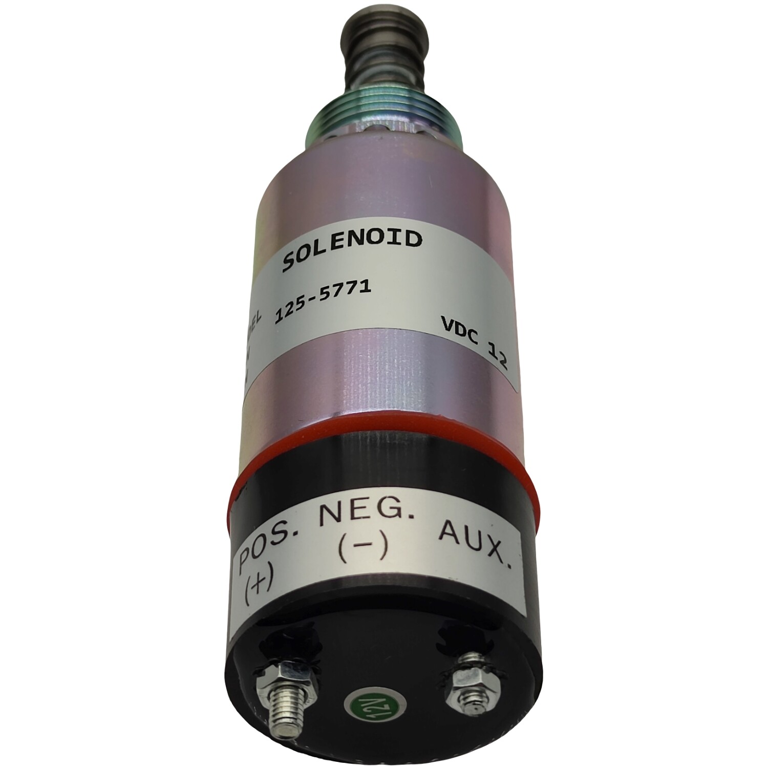 12V Fuel Shutoff Solenoid 1255771 for Caterpillar CAT 3114 3116 3126