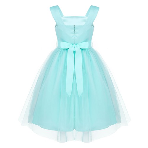 Chiffon Flower Girls Dress Girls Princess Bridesmaid Pageant Formal Party Gown - Picture 29 of 162