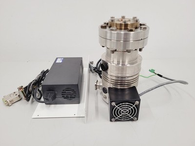 BOC Edwards EXT75DX Turbomolekularpumpe Mit Kühler Und 24V Netzteil TMP
