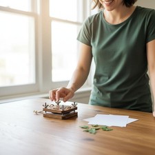 Taschen Blumenpresse Deko Bastelbedarf leicht zu tragen zum Basteln