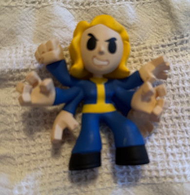 Used, Loose Funko Mystery Minis Vinyl Figure - Bethesda Fallout Black Widow Perk