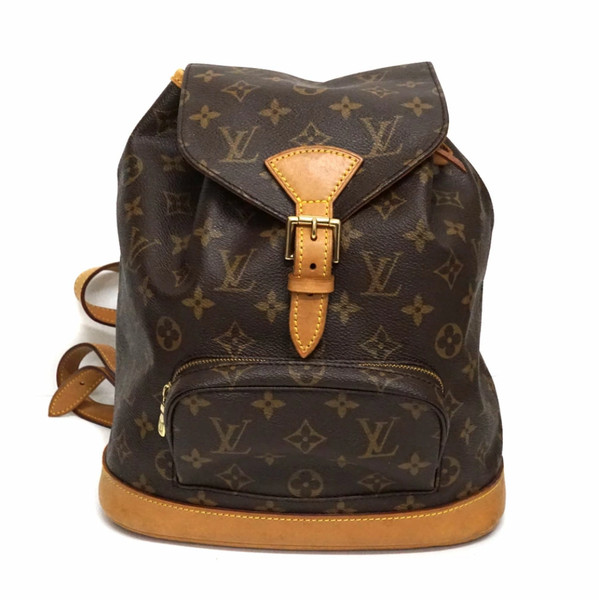 LOUIS VUITTON Monogram Montsouris MM Backpack Brown M51136 AR0954 #6873