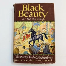 Black Beauty by Anna Sewell – Illustrated Junior Library – Fritz Eichenberg 1945