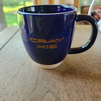 CRAY  Inc. Vintage Coffee Cup Mug The Supercomputer People AHPCRC ACCEPTANCE '05