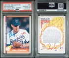 Nolan Ryan Signed PSA 10 Autograph 1991 Pacific Bloody Lip Card # 92 HOF Auto