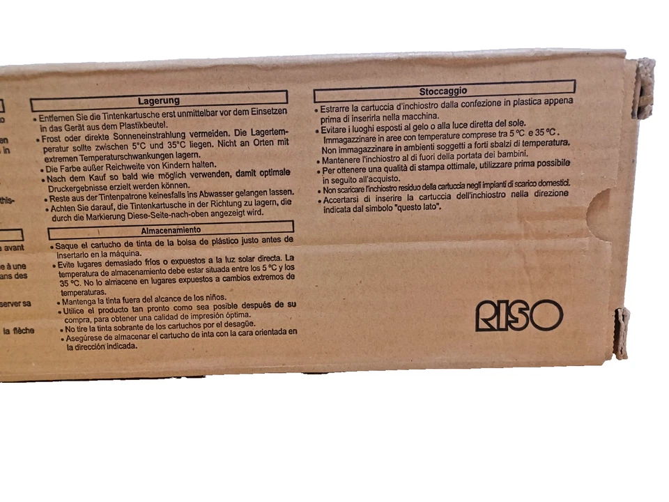 Original Riso ComColor X1 S-6701E BK  - Imagen 3 de 3