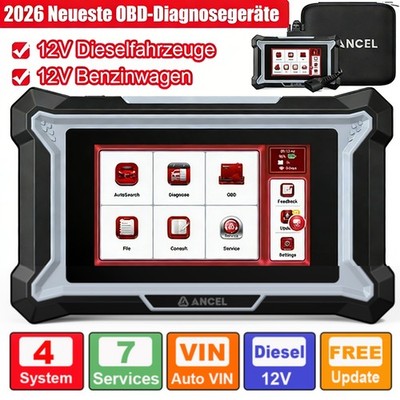 2026 ANCEL DS100 Diagnosegerät OBD2 Auto Scanner Fehler Auslesegerät as CRP123i
