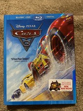 Cars 3 Blu-ray, DVD 2017 With Slipcover  No Digital Code