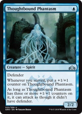 Guilds of Ravnica Thoughtbound Phantasm - Foil x1 NM-Mint, English Magic Mtg M:t