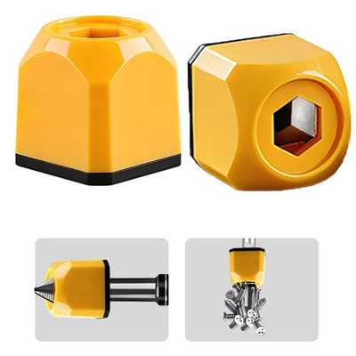 Bohrkopfmagnetisierer für Ring für 6,35 mm Schraubenbits inkl. Entmagnetisierungsmodus