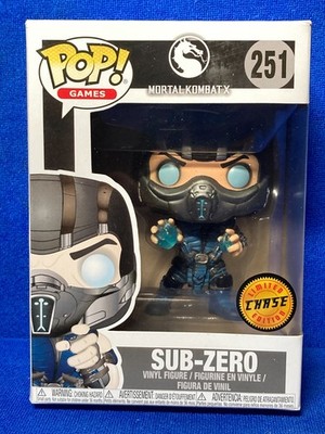 Funko POP Mortal Kombat X 251 Chase Sub-Zero Damaged Box