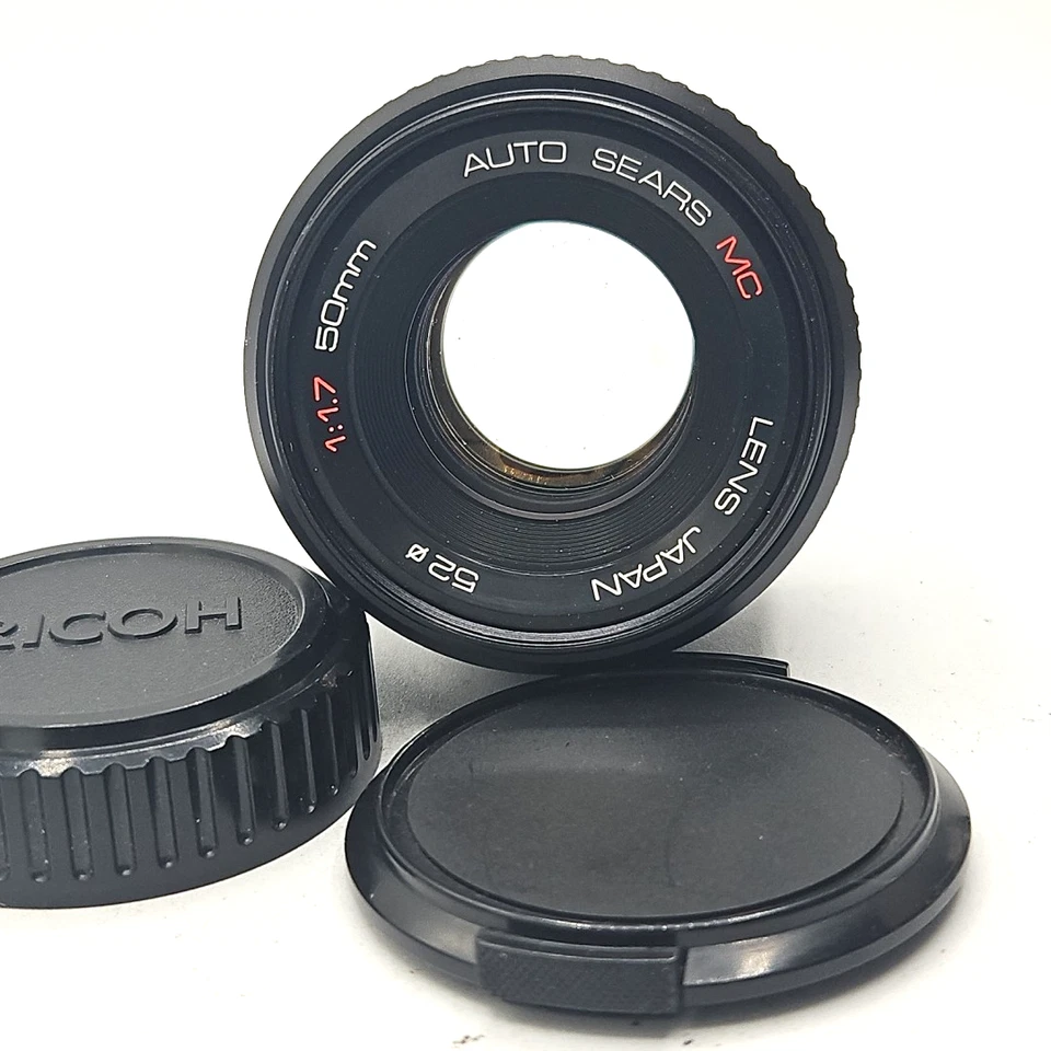 Sears MC 50mm f/1.7 Standard Prime Lens for Pentax K Mount SLR Film Camera - Image 2 of 3