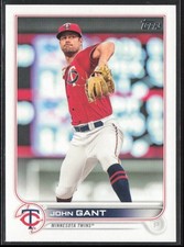 2022 Topps John Gant Minnesota Twins #280