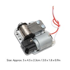 DIY Music Box Movement 18 Note Musical Mechanism Movement With Battery Box