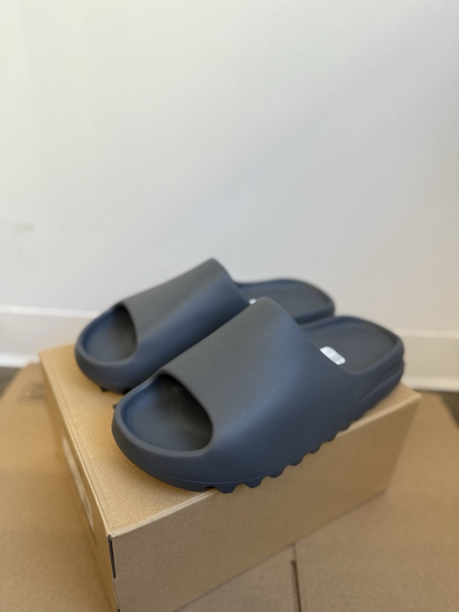 靴 26.5 adidas YEEZY Slide \"Slate Grey\" Amazon.com | adidas Yeezy Slide Kids 'Slate Grey', 12 Infant