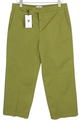 PT Torino Michelle Femmes Pantalon 46 W33 Vert Chino Braguette Zip Standard I - Photo 1/4