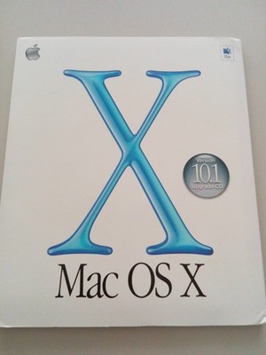 Apple Mac OS X 10.1 Upgrade, 2001, English