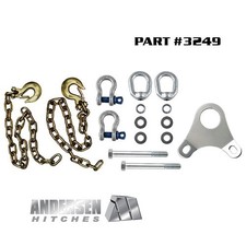 Andersen Hitches Ultimate 5th Wheel Connection Towing Safety Chains with Plate