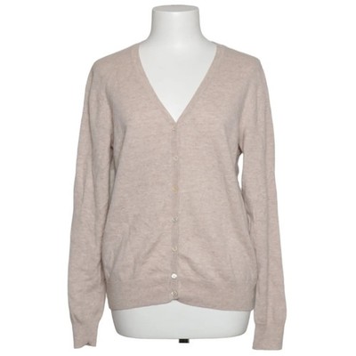Repeat Cashmere, Strickjacke, Damen, Größe: 42, Beige, Kaschmir, Einfarbig #y07