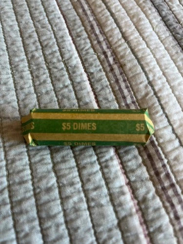 .900 silver coins mercury dimes assorted roll of 50 coins.  Total $5 face value.