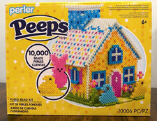 Perler Peeps Easter House Fused Bead Kit w/ 10,000 Beads MPN 80-56970 NEW