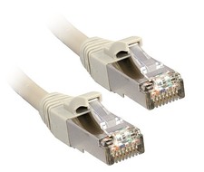 LINDY 47240 Network Cable Cat 6 F/UTP Patch Cable 250 MHz 0.3 m Grey