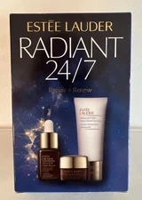 ESTEE LAUDER Radiant 24/7 Advanced REPAIR + RENEW Travel Size Set NEW