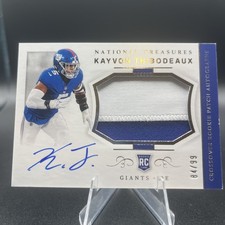 2022 Panini National Treasures - Crossover Rookie Patch Autographs Kayvon...