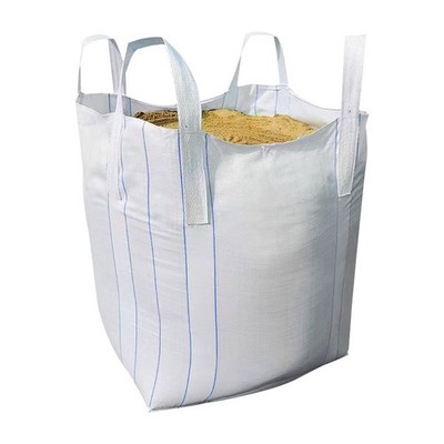 1x BIG BAG 90x90x110cm 1300 KG BigBags Schüttgutbehälter 4 Hebeschlaufen DHL