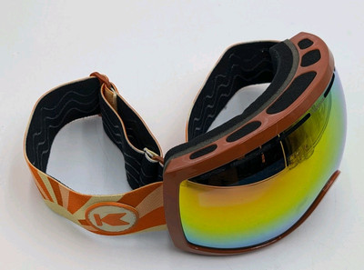 Knockaround Orange Ski Snowboard Tinted Goggles